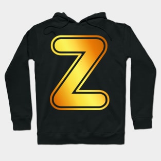 Z Golden Letter Hoodie